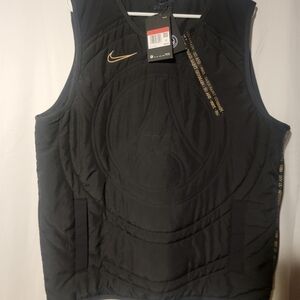 Nike Size L Men's Paris Saint-Germain Gilet Black Soccer Football CT3907-010
